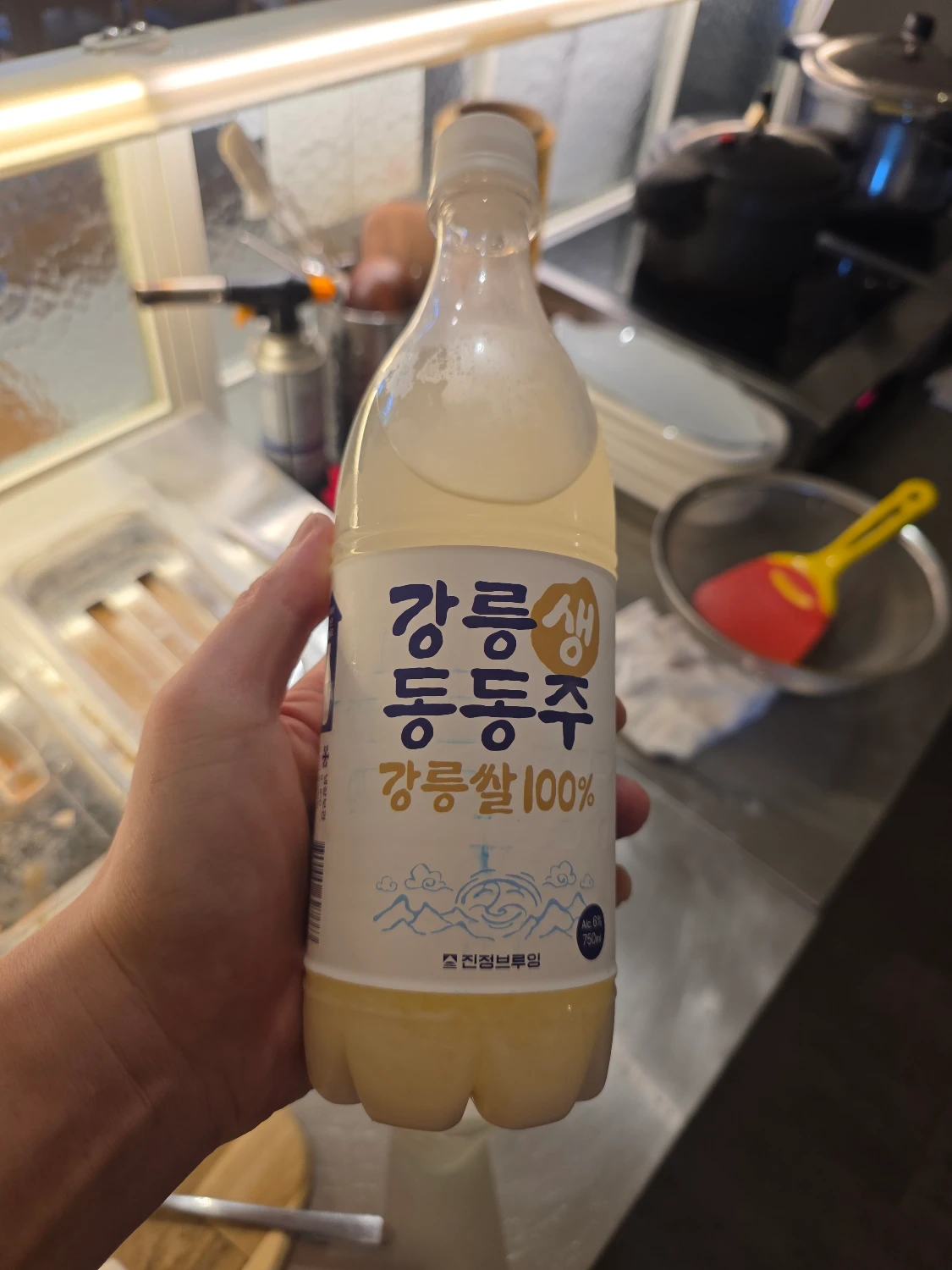 강릉생동동주